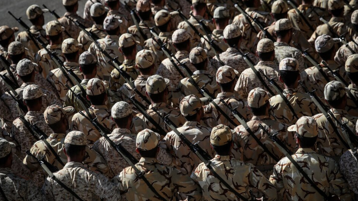 Joint morning call of Iranian Armed Forces in 2019