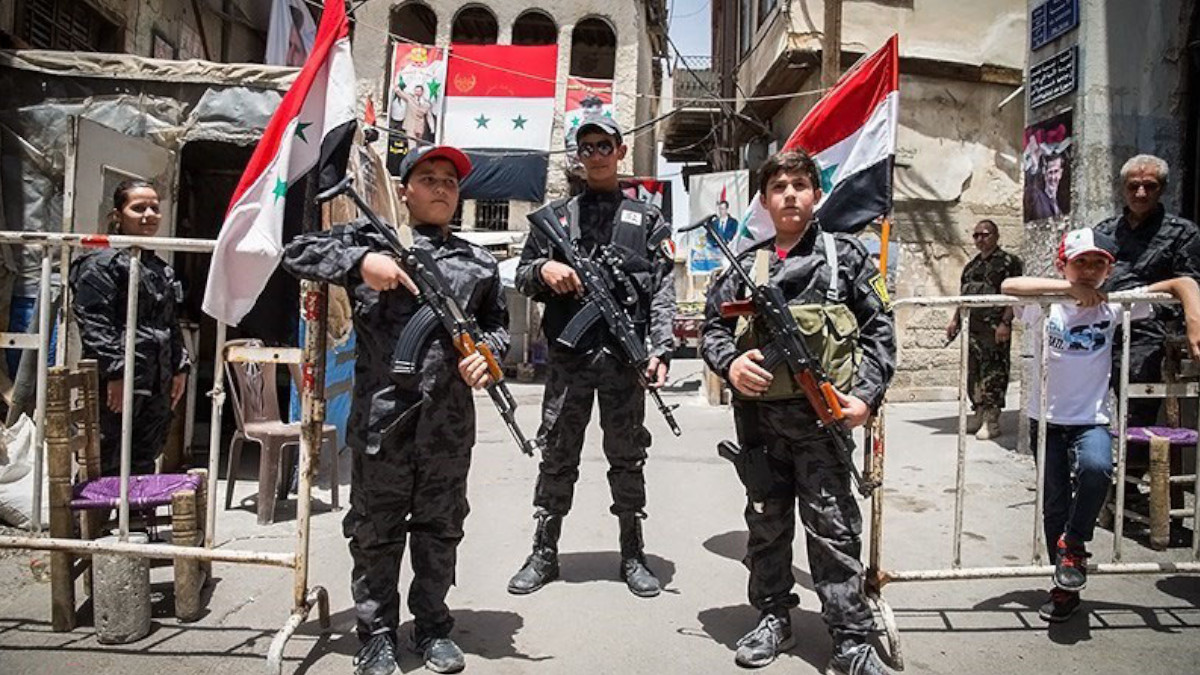 Kindersoldaten, Syrien