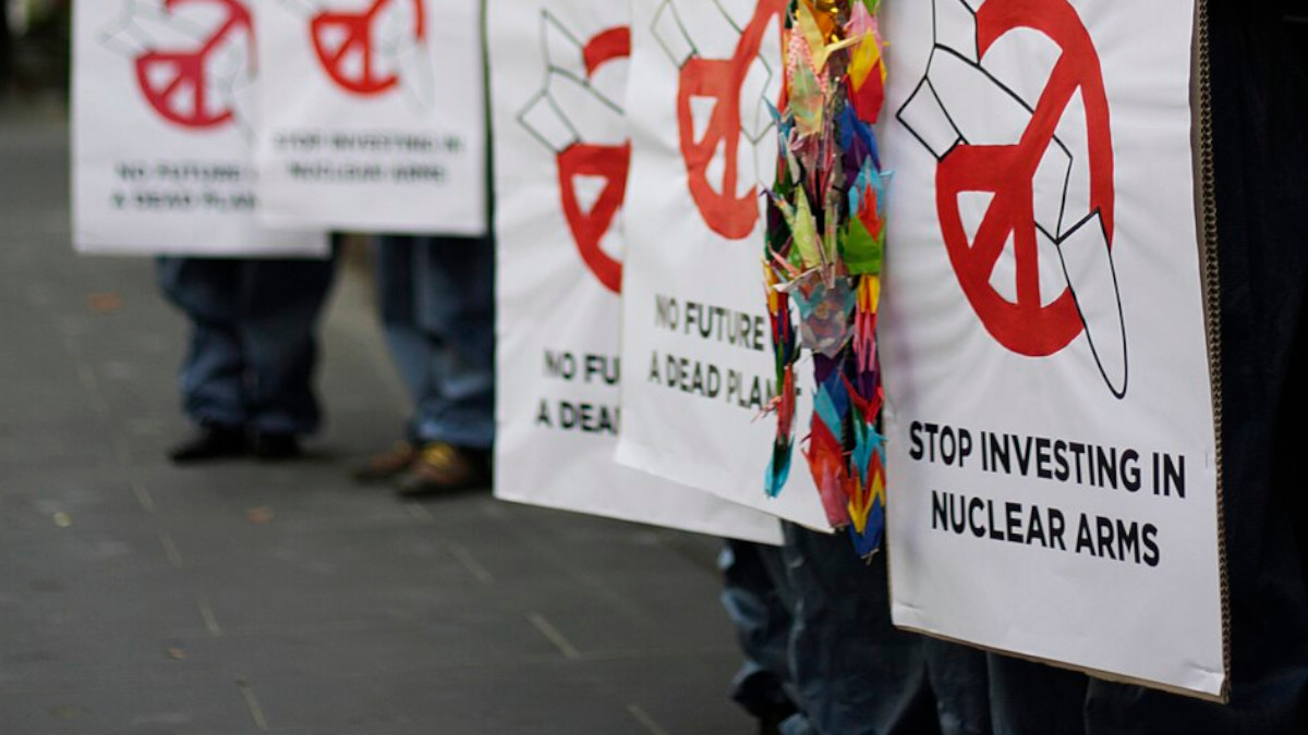 Stopp Atomwaffen!