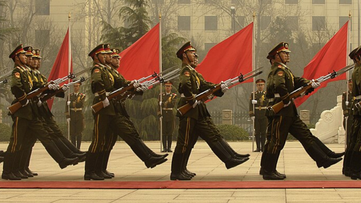 chinesische Soldaten