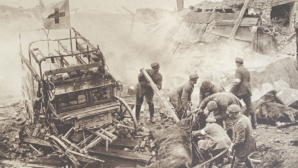 Deutsche Sanitäter im Ersten Weltkrieg