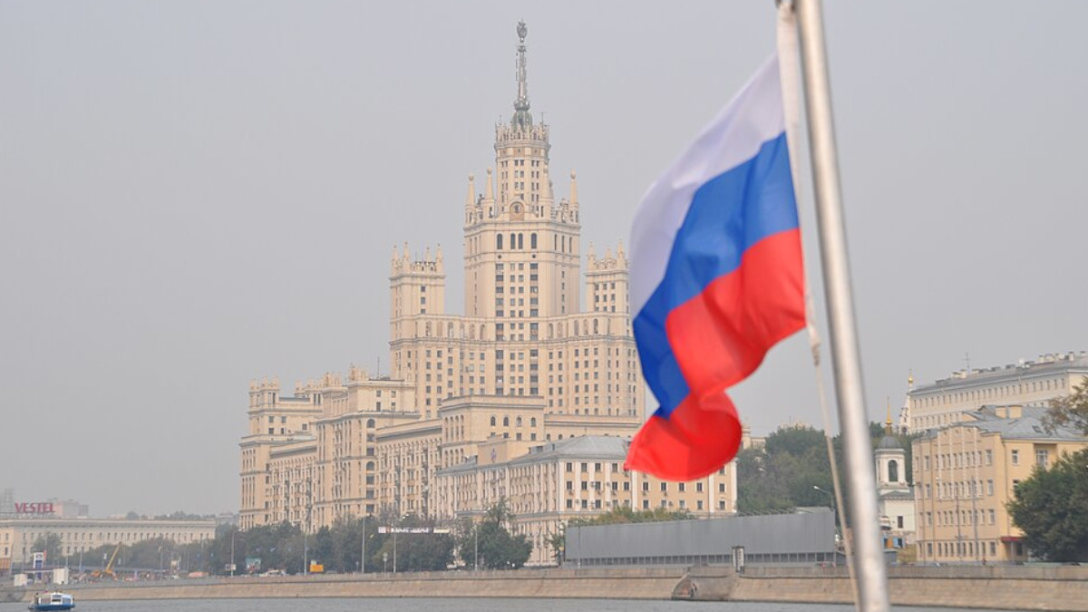 russische Flagge
