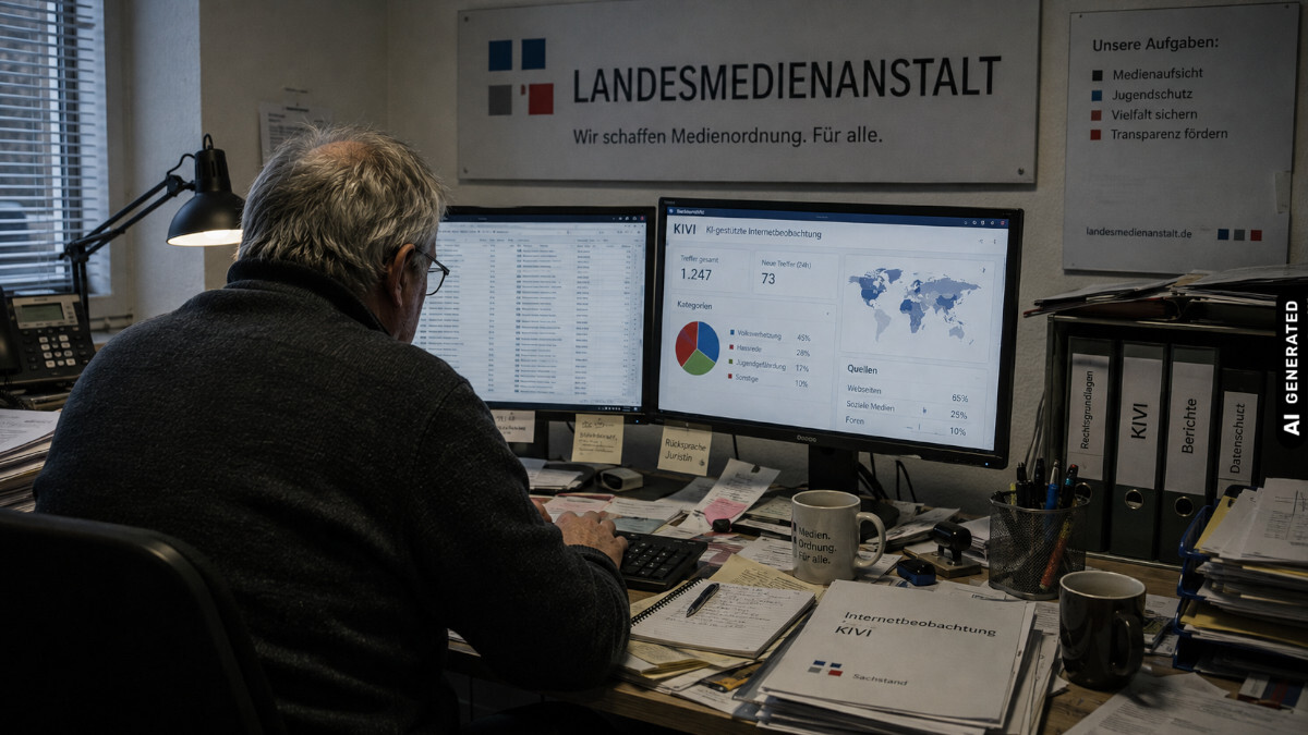 KIVI, Landesmedienanstalten, KI-generiert