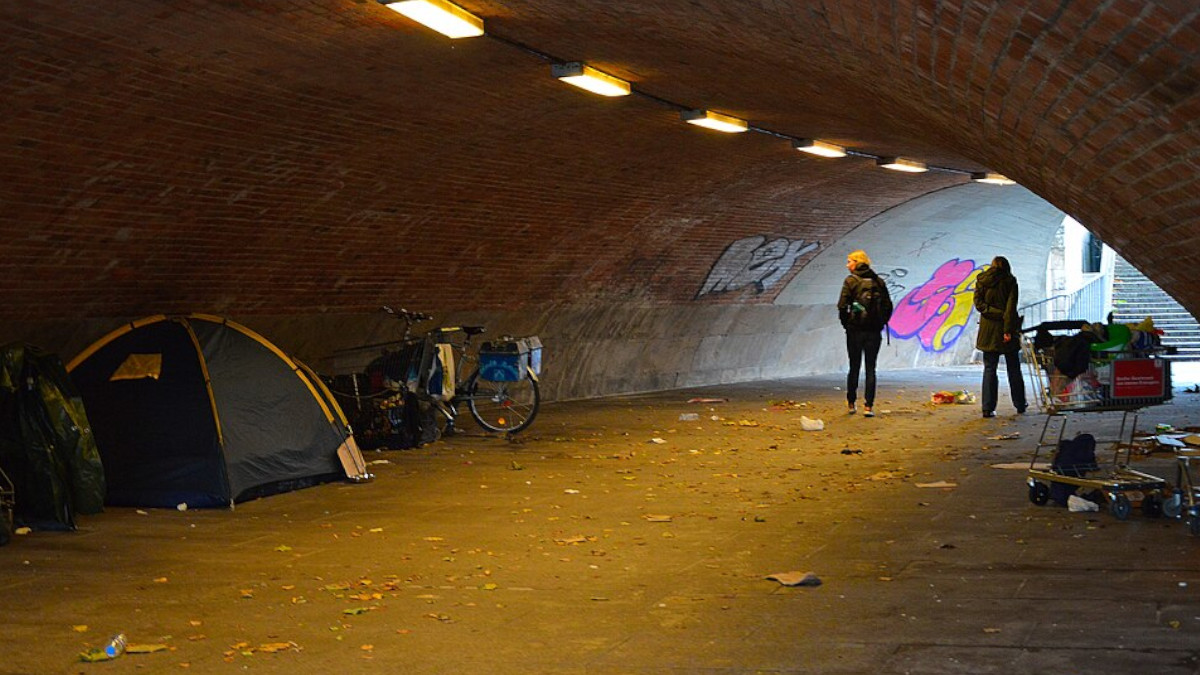 Armut in Deutschland, Berlin unter der Brücke