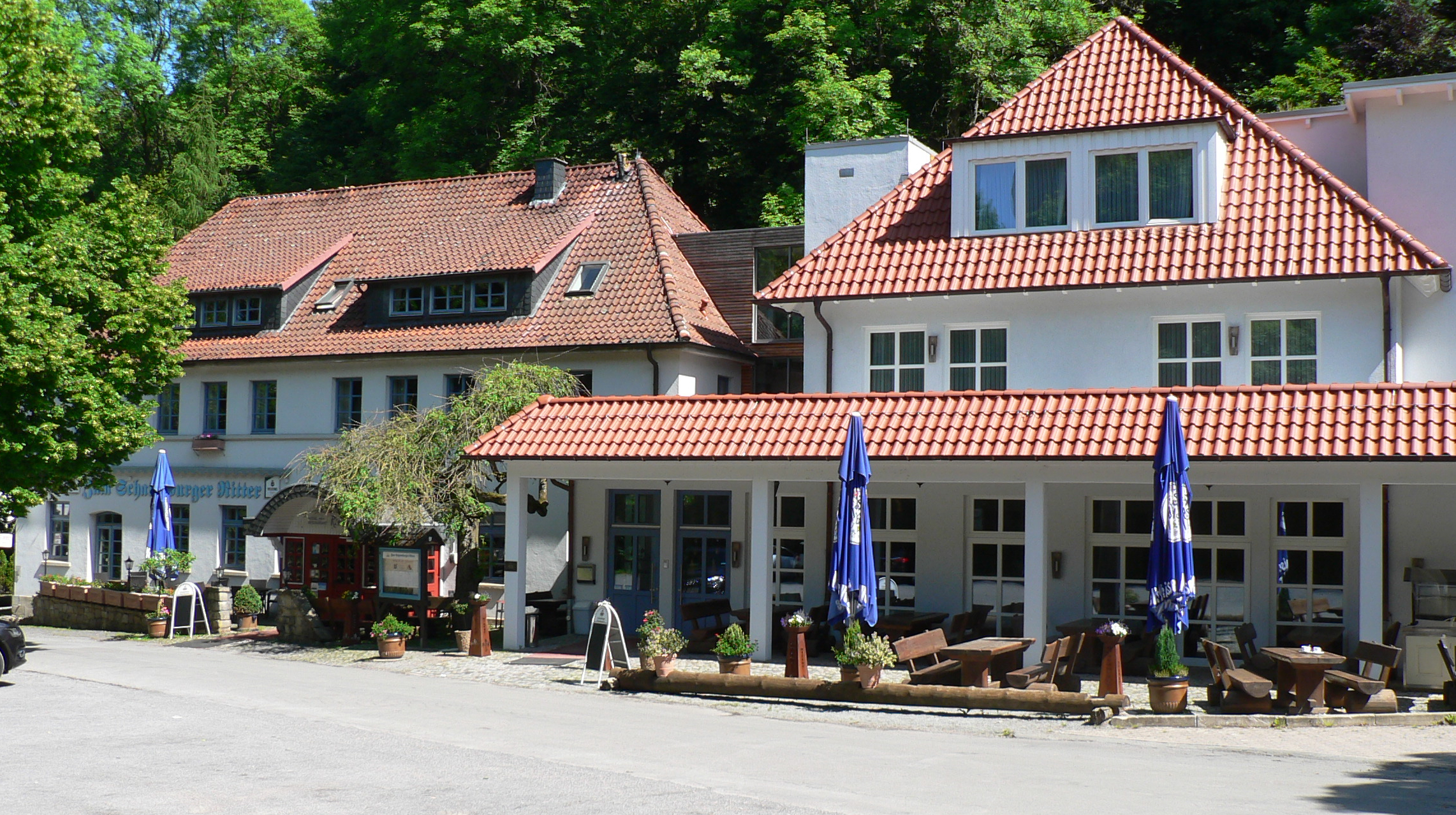 Das Restaurant Schaumburger Ritter, wo Stephan Kehlenbeck seine Gäste auch mit Gerstenprodukten bekocht. Viellicht merken sie manchmal gar nicht, dass ihr Risotto nicht aus Reis ist. | Foto: Schaumburger Ritter
